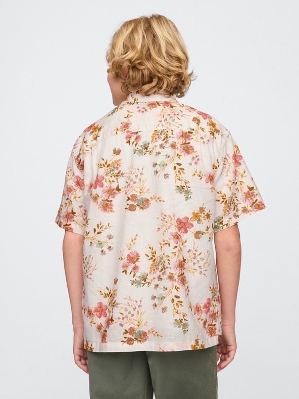 GAP Детска тениска от поплин GAP