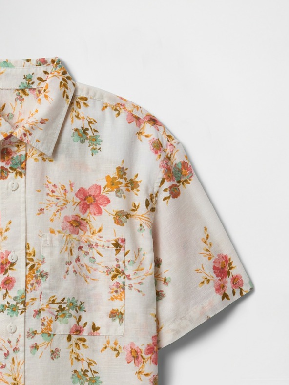 GAP Детска тениска от поплин GAP