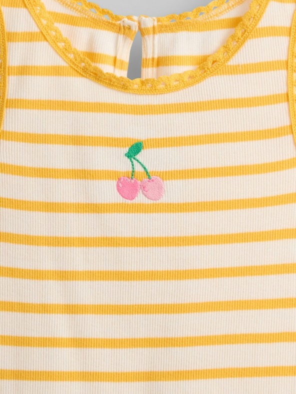 GAP Бебешки ребрест топ GAP