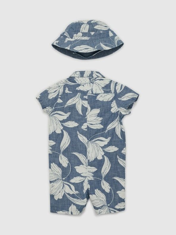 GAP Baby гащеризон със шапка GAP