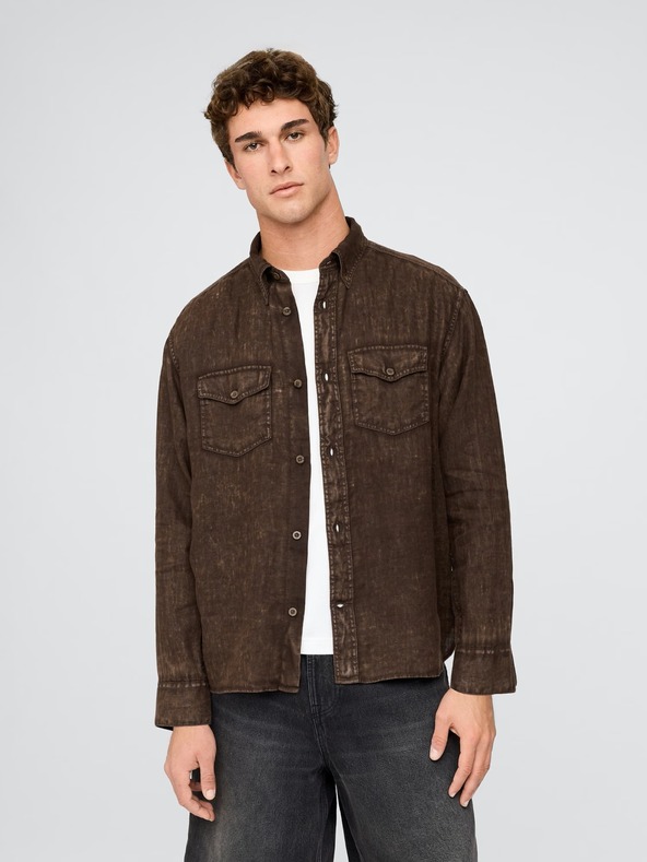 GAP Ленена класическа риза GAP