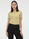 Orsay Жълта дамска тениска с къс ръкав ORSAY