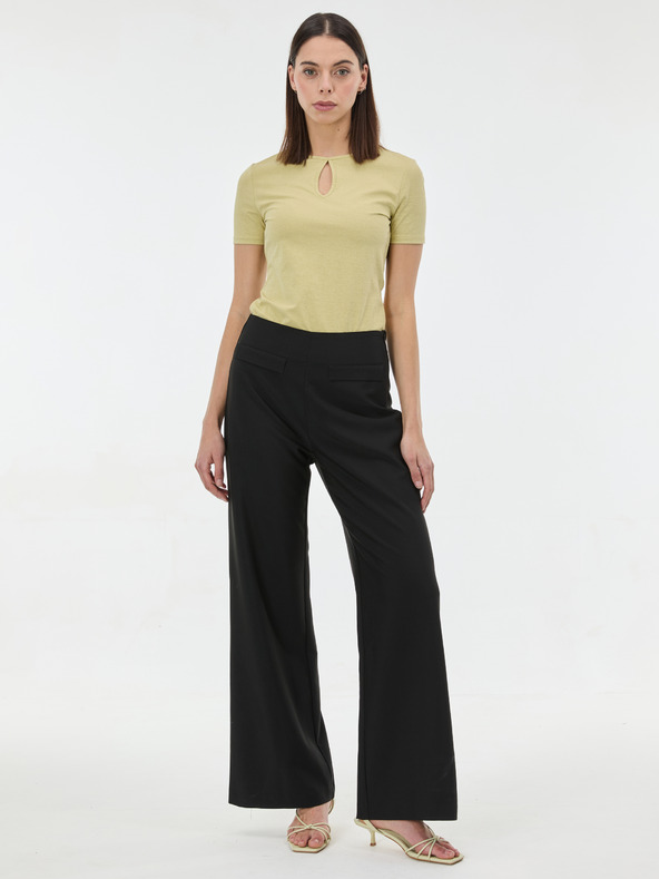 Orsay Жълта дамска тениска с къс ръкав ORSAY