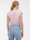 Orsay Светлорозова дамска тениска без ръкави ORSAY
