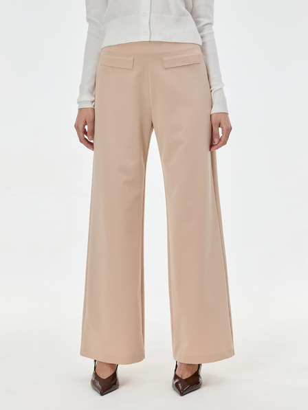 Orsay Бежови дамски прави панталони ORSAY
