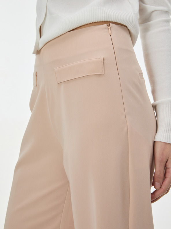 Orsay Бежови дамски прави панталони ORSAY