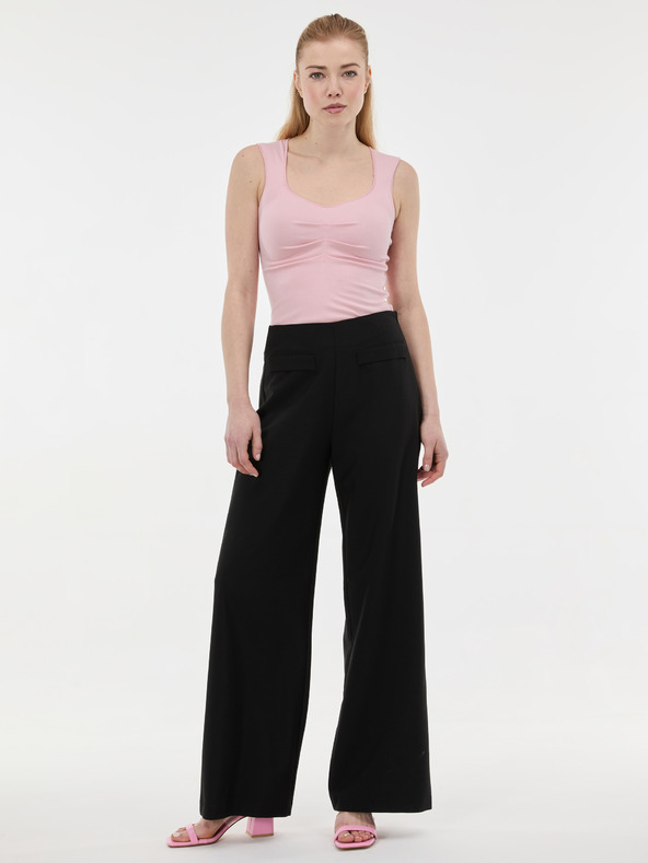 Orsay Черни дамски прави панталони ORSAY