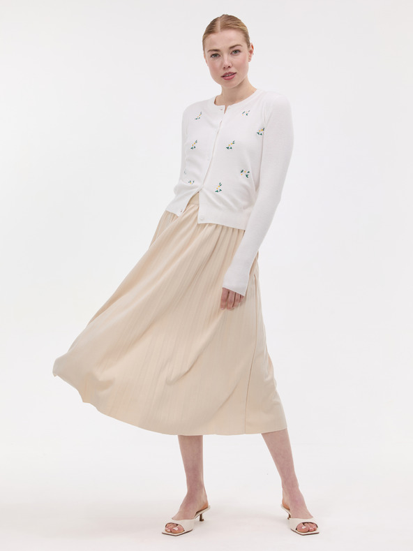 Orsay Бежова дамска миди пола ORSAY