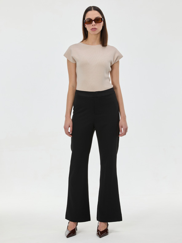 Orsay Бежов дамски пуловер без ръкави ORSAY