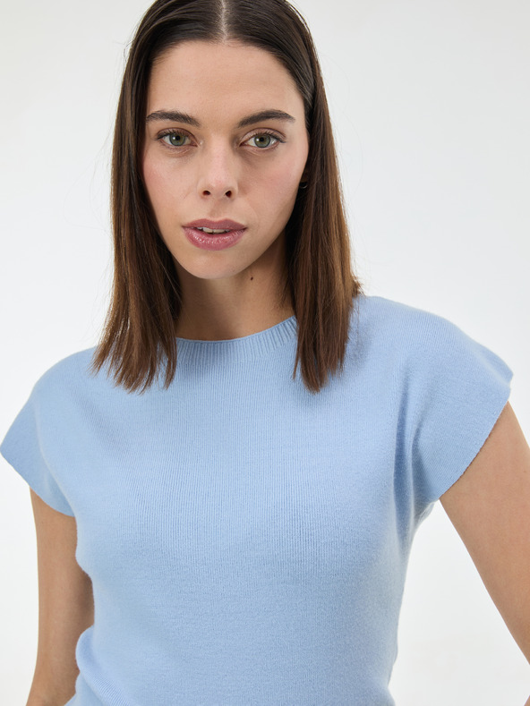 Orsay Светлосин дамски пуловер без ръкави ORSAY