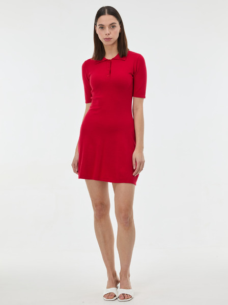 Orsay Червена дамска плетена рокля ORSAY