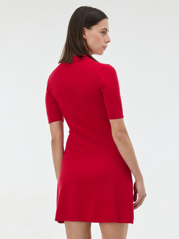 Orsay Червена дамска плетена рокля ORSAY