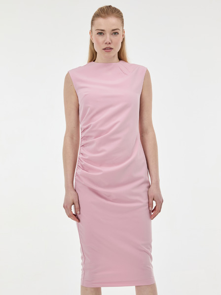 Orsay Светло розова дамска миди рокля ORSAY