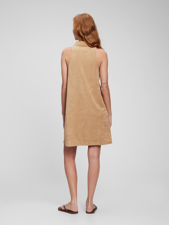 GAP Фротирана рокля поло GAP