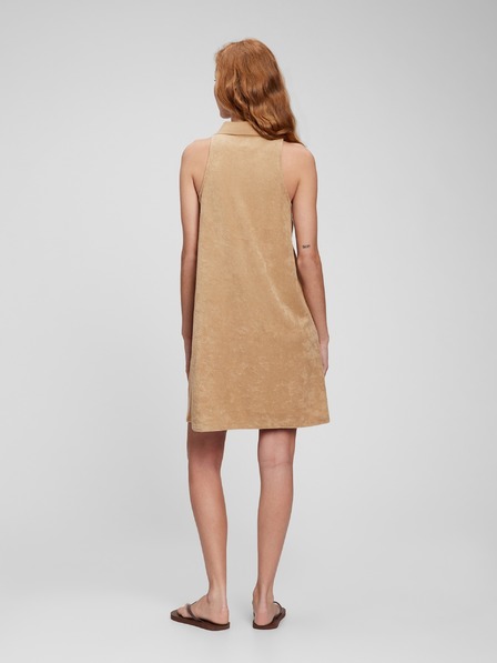 GAP Фротирана рокля поло GAP