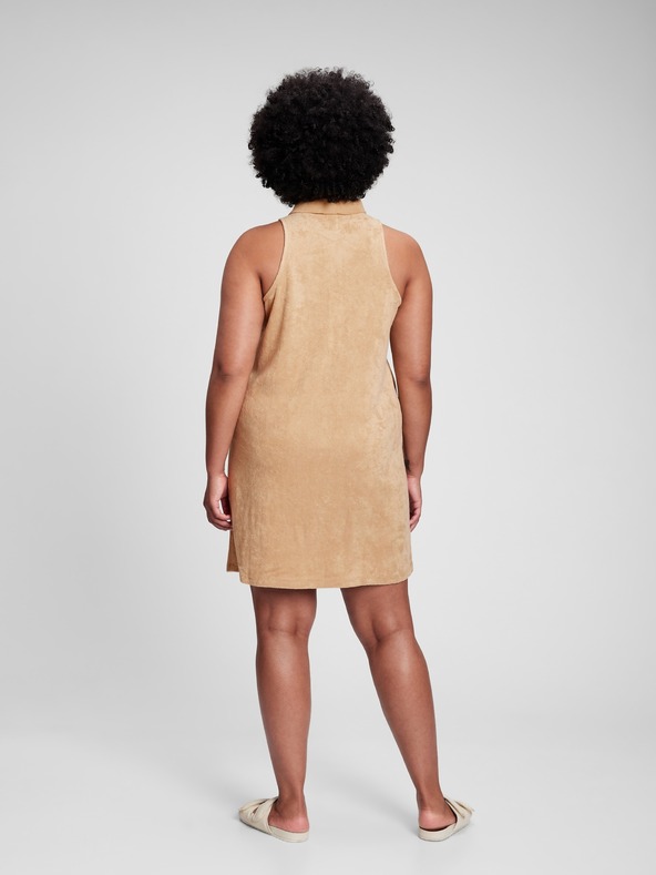 GAP Фротирана рокля поло GAP