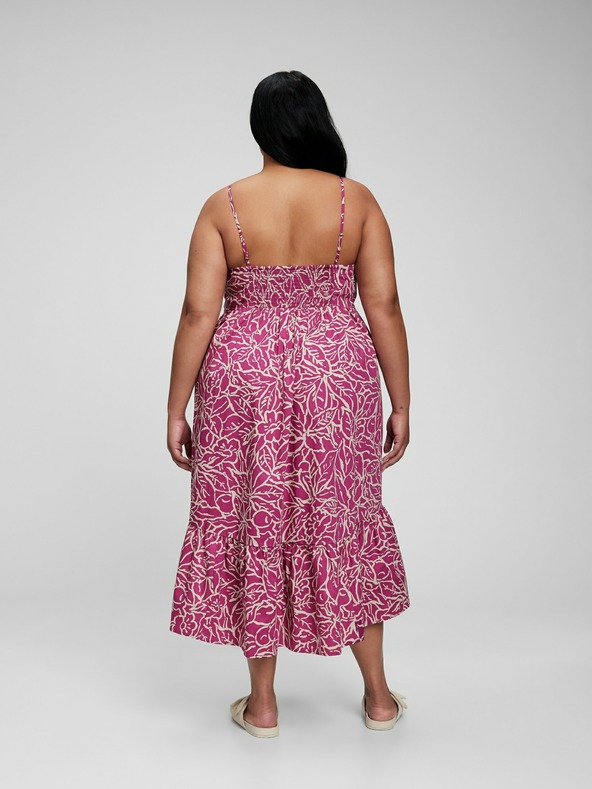 GAP Миди рокля с дълбоко деколте GAP