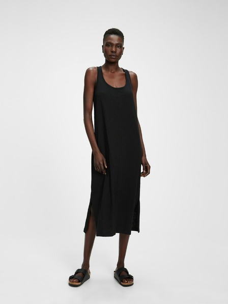 GAP Памучна миди рокля GAP