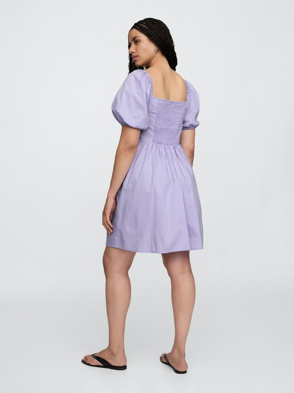 GAP Мини рокля с набрани ръкави GAP