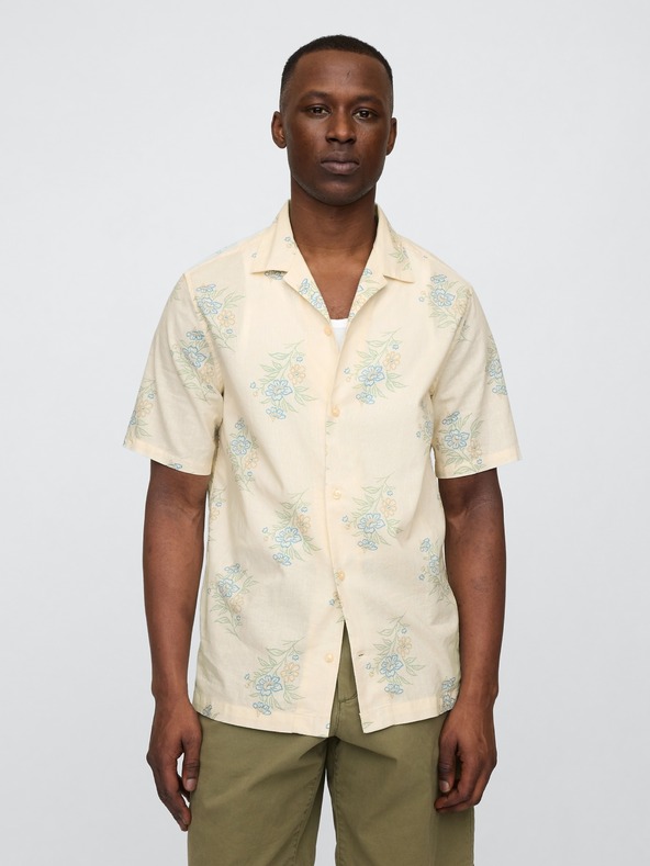 GAP Ленена риза със стандартна кройка GAP