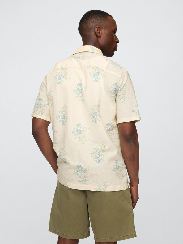 GAP Ленена риза със стандартна кройка GAP