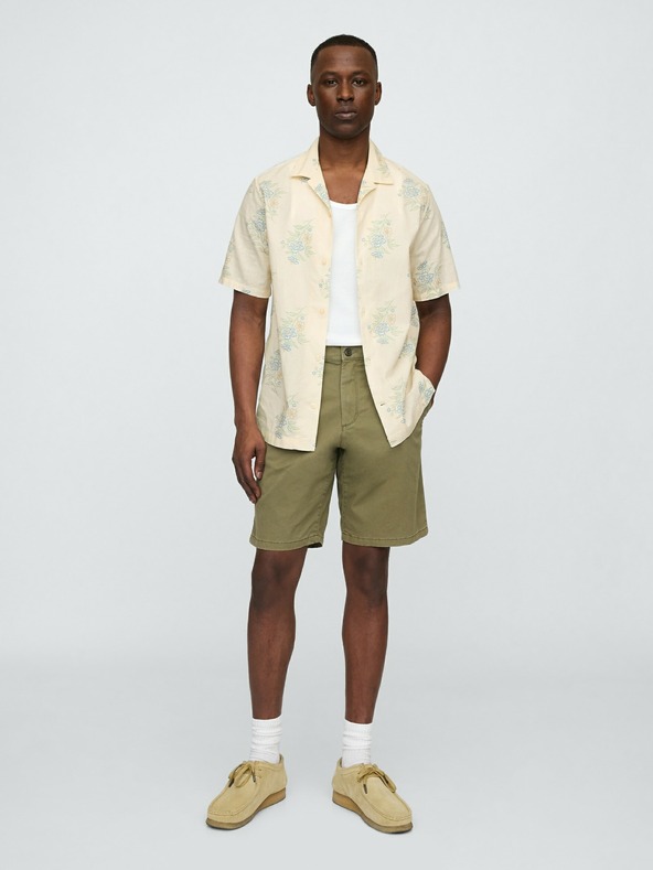 GAP Ленена риза със стандартна кройка GAP