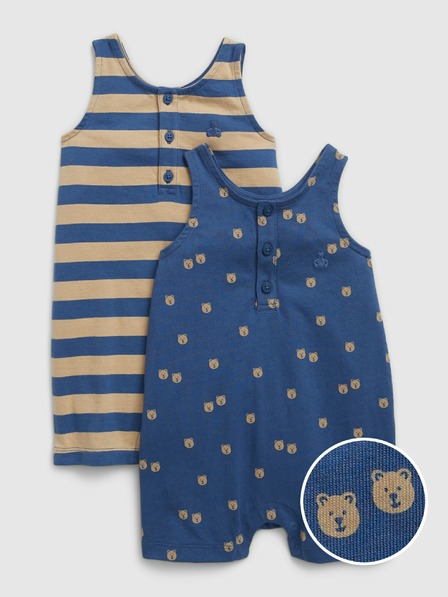 GAP Бебешки гащеризон без ръкави, 2 броя GAP