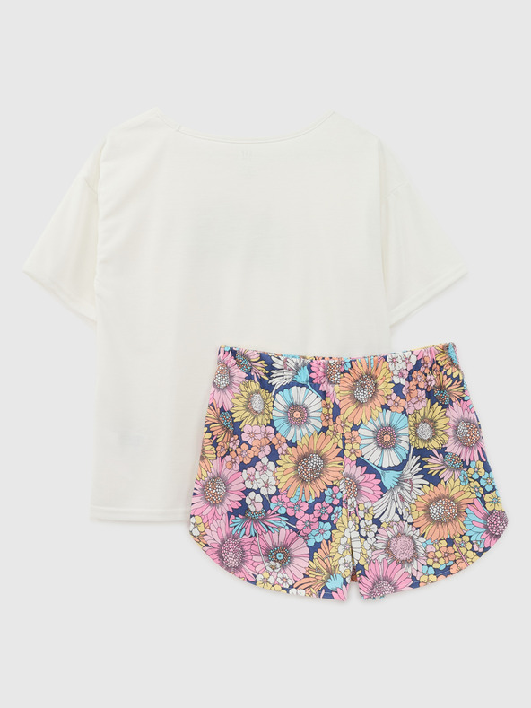 GAP Детска пижама с лого GAP