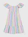 GAP Детска раирана миди рокля GAP