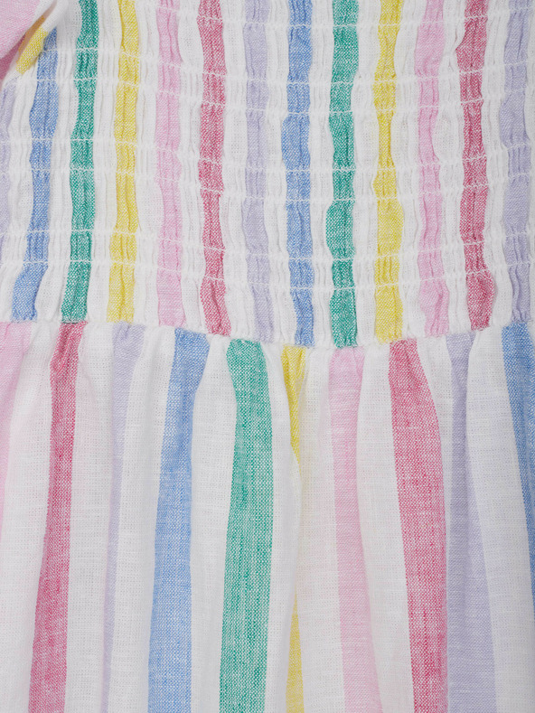 GAP Детска раирана миди рокля GAP