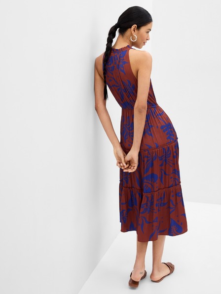 GAP Щампована миди рокля GAP