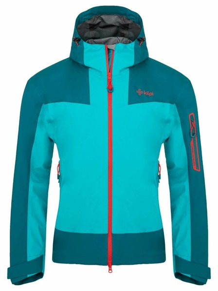 Kilpi Тюркоазено мъжко спортно яке Kilpi Mamba-M