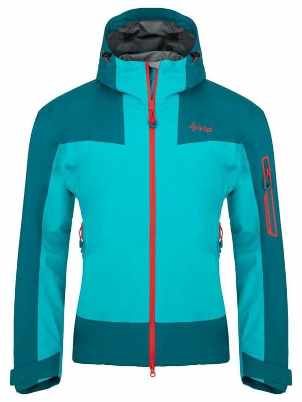 Kilpi Тюркоазено мъжко спортно яке Kilpi Mamba-M