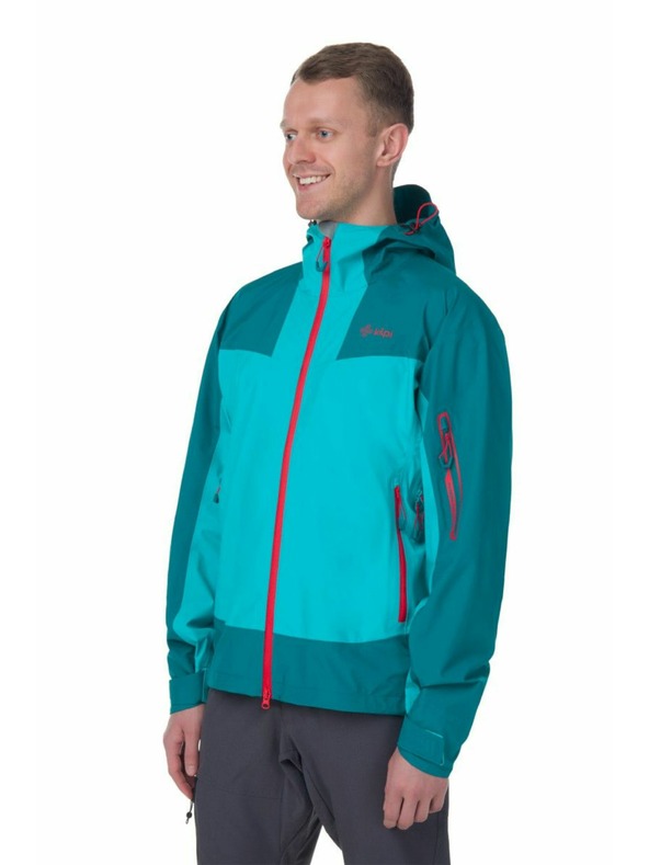 Kilpi Тюркоазено мъжко спортно яке Kilpi Mamba-M