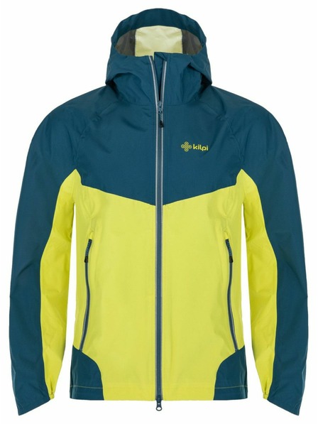 Kilpi Жълто-синьо мъжко спортно яке Kilpi Hurricane-M