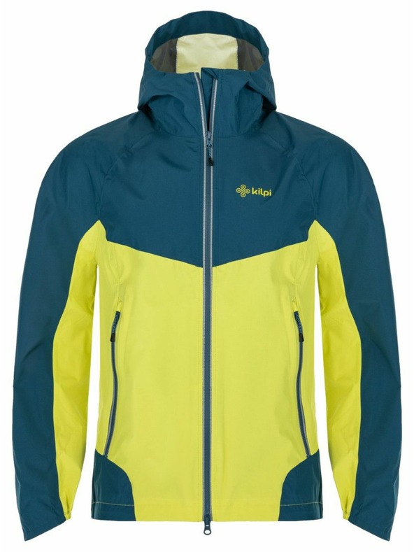 Kilpi Жълто-синьо мъжко спортно яке Kilpi Hurricane-M