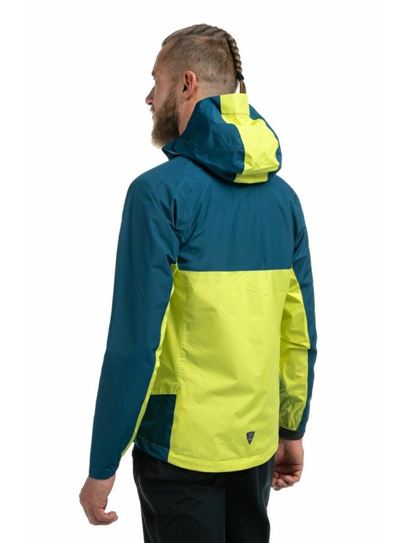 Kilpi Жълто-синьо мъжко спортно яке Kilpi Hurricane-M