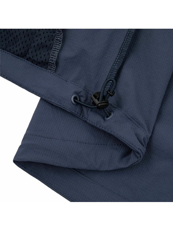 Kilpi Тъмно сиво мъжко софтшел яке за бягане Kilpi Balans-M