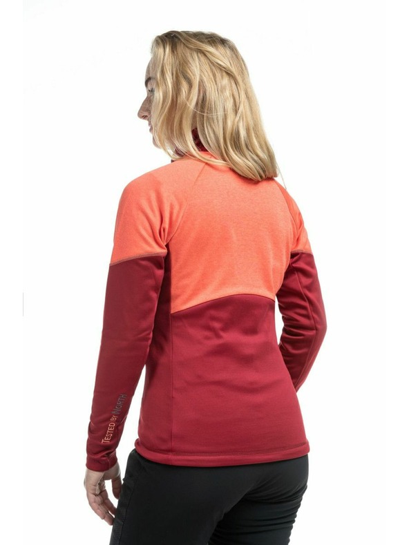 Kilpi Оранжево-винен дамски функционален суитчър Kilpi TOMMS-W