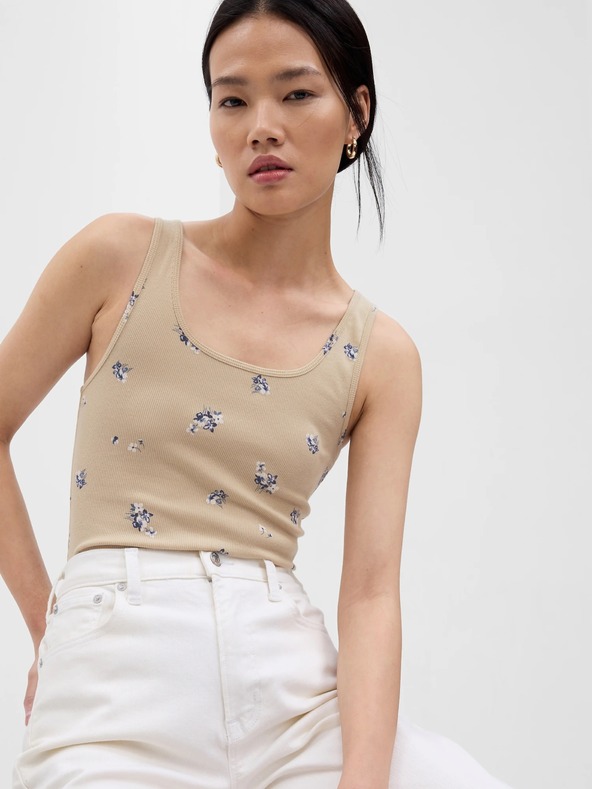 GAP Щампован потник топ GAP