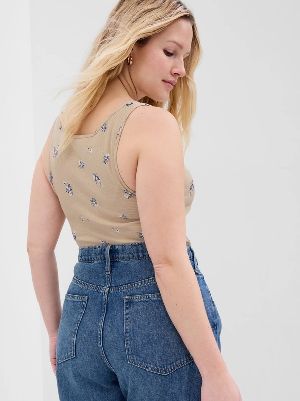 GAP Щампован потник топ GAP