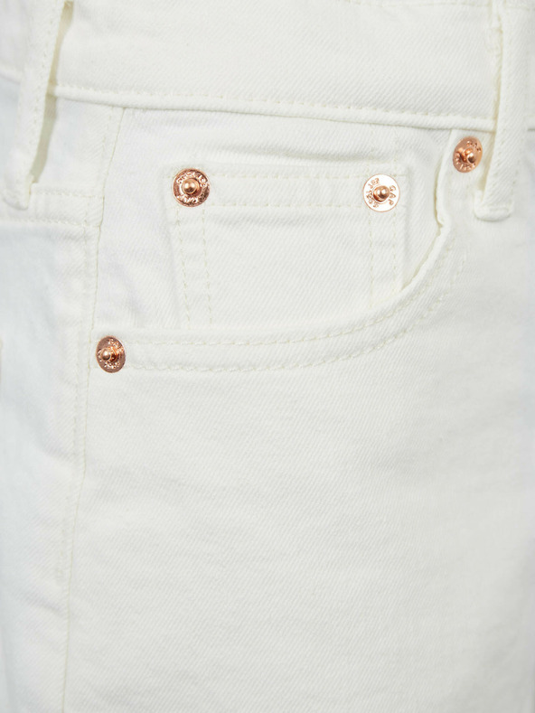 GAP Детски дънкови mom шорти с висока талия GAP