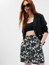 GAP Ленени щамповани къси панталони GAP