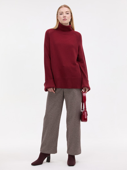 Orsay Бордо дамски поло ORSAY