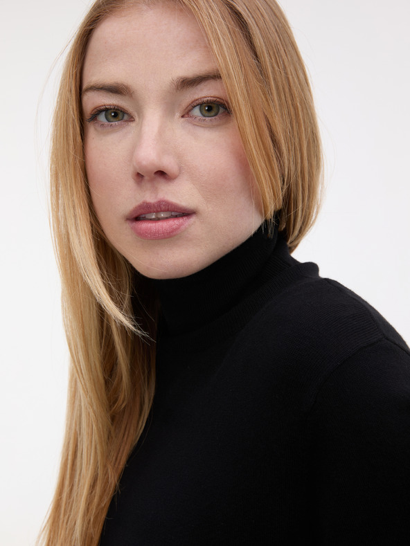 Orsay Черно дамско поло ORSAY