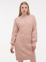 Orsay Светлорозова дамска плетена рокля ORSAY