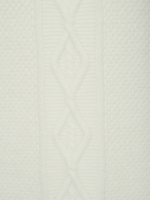 Orsay Кремава дамска рокля-пуловер ORSAY