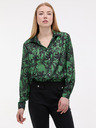 Orsay Зелена дамска блуза с десен ORSAY