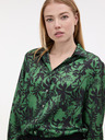 Orsay Зелена дамска блуза с десен ORSAY