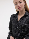 Orsay Черна дамска блуза с десен ORSAY